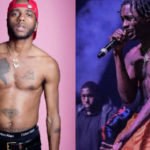 Lil Tjay and 6LACK Shirtless