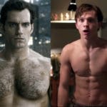 Tom Holland and Henry Cavill Shirtless