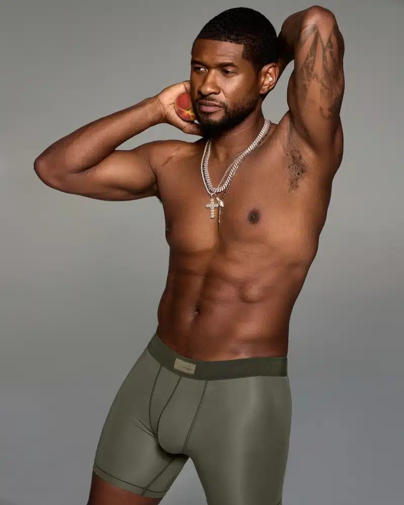 Usher in boxers