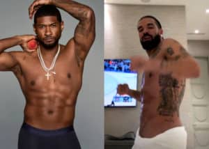 Usher takes it off for Skims, Drake reacts to Nude Video leak